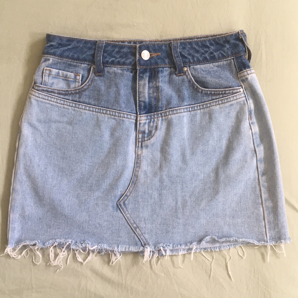 [pacsun] denim mini skirt